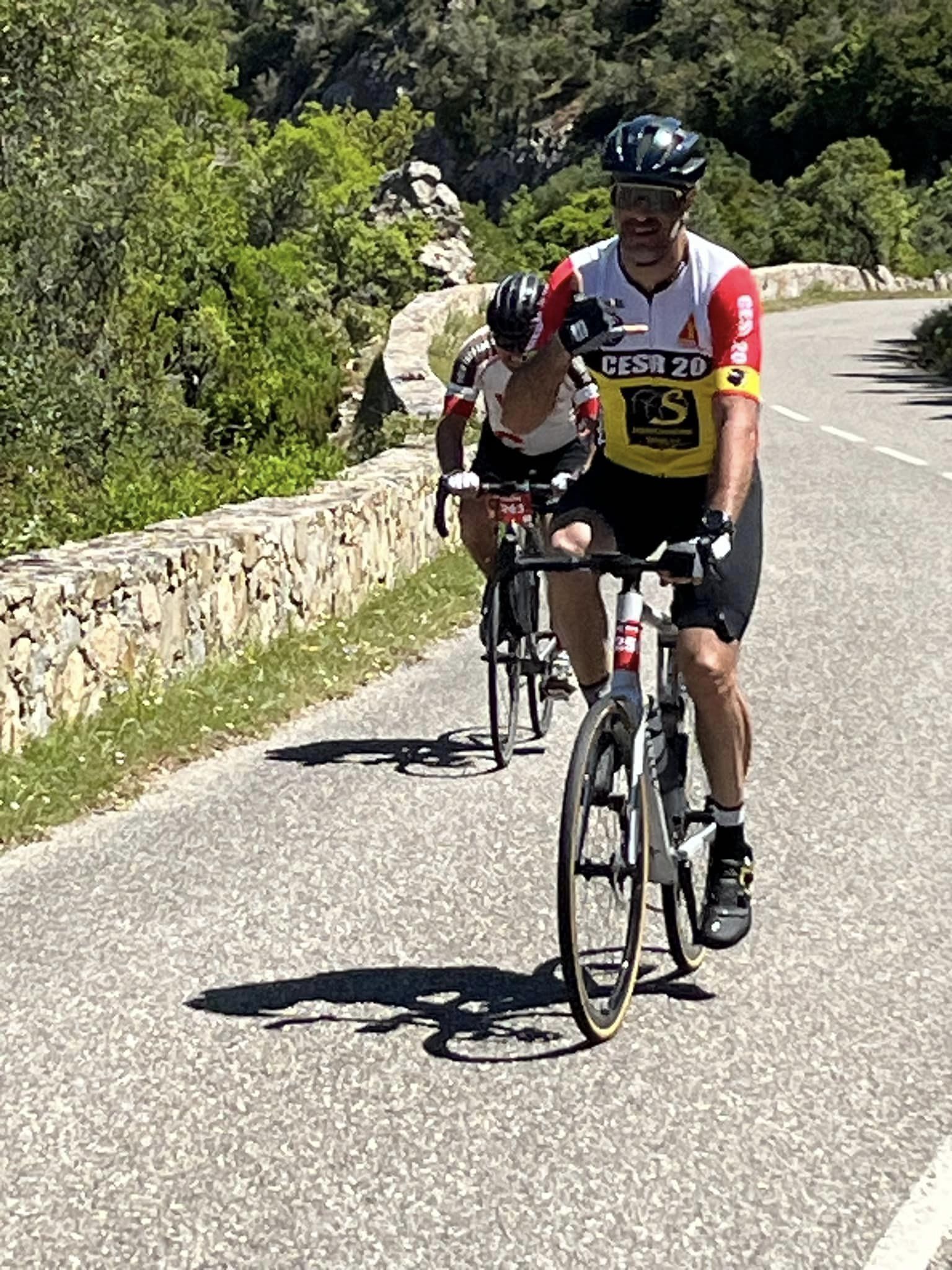 Difficile montée vers Palmarelo