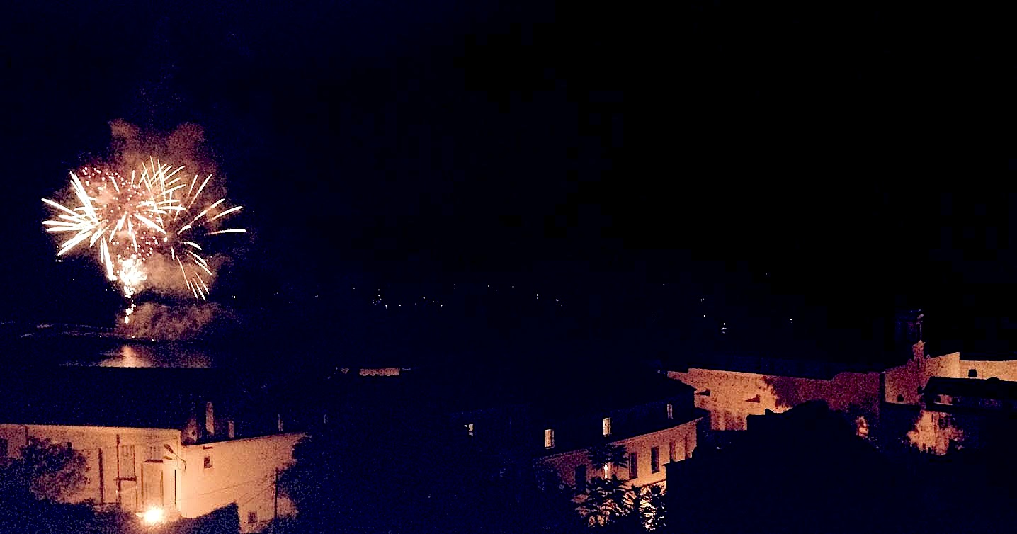 Bastia : Festival pyrotechnique au-dessus de la ville