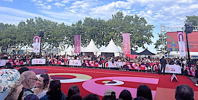 JO 2024. Chaudron olympique allumé : une ambiance de feu à Bastia