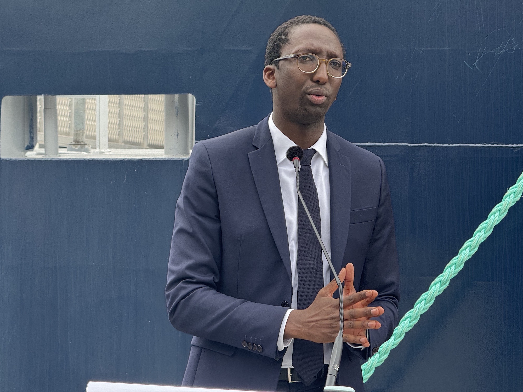 Le secrétaire d'État chargé de la Mer et de la Biodiversité, Hervé Berville, a entamé une visite de deux jours, ce jeudi à Ajaccio.