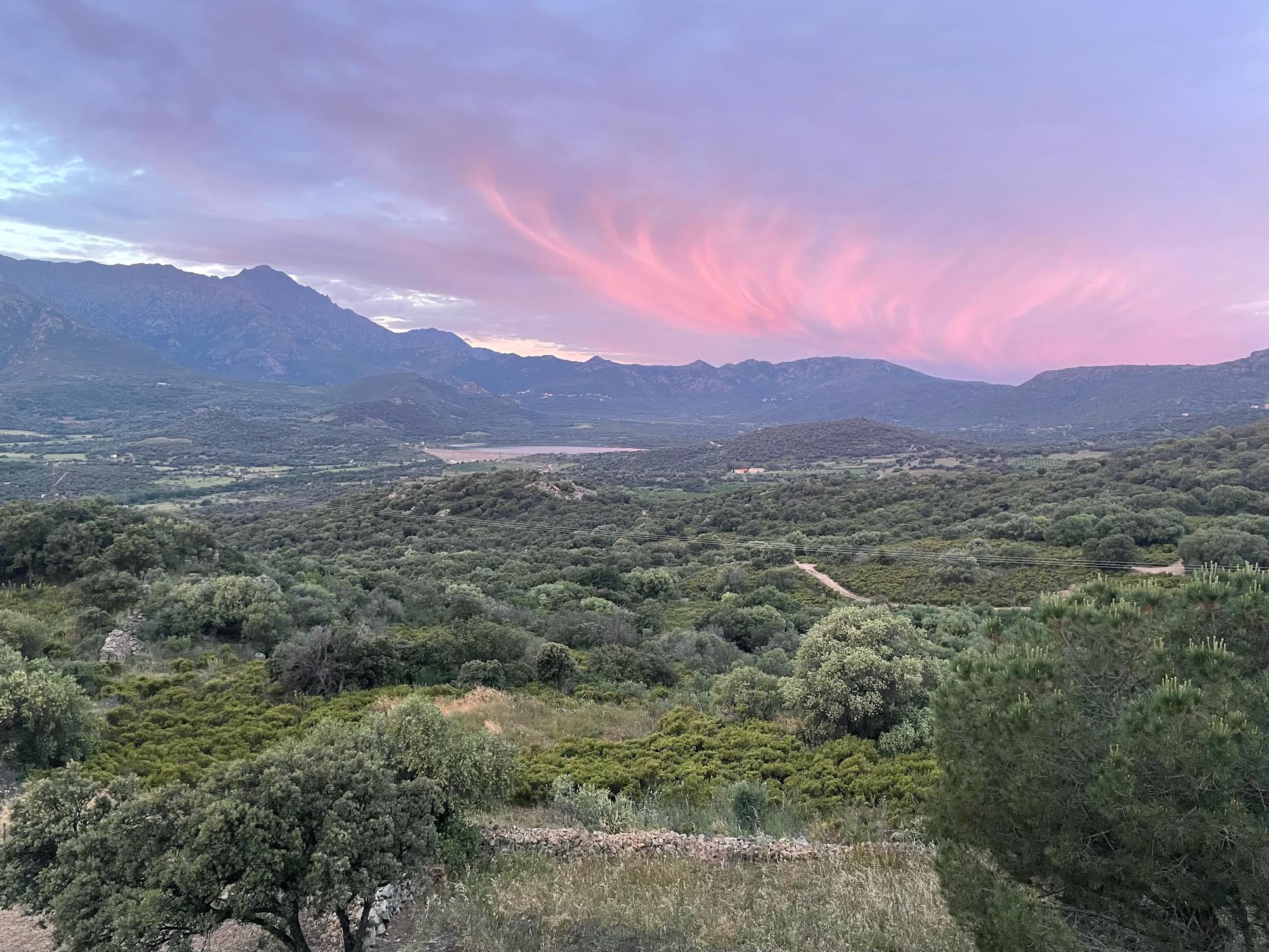La vallée du Reginu et le barrage de Codole (Didier Panchot)