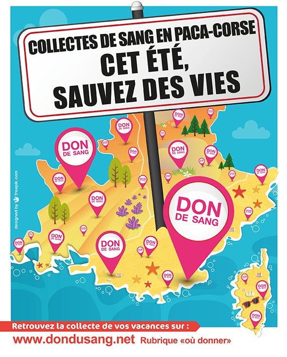 Cet été, pensez aux malades et prenez le temps de donner votre sang