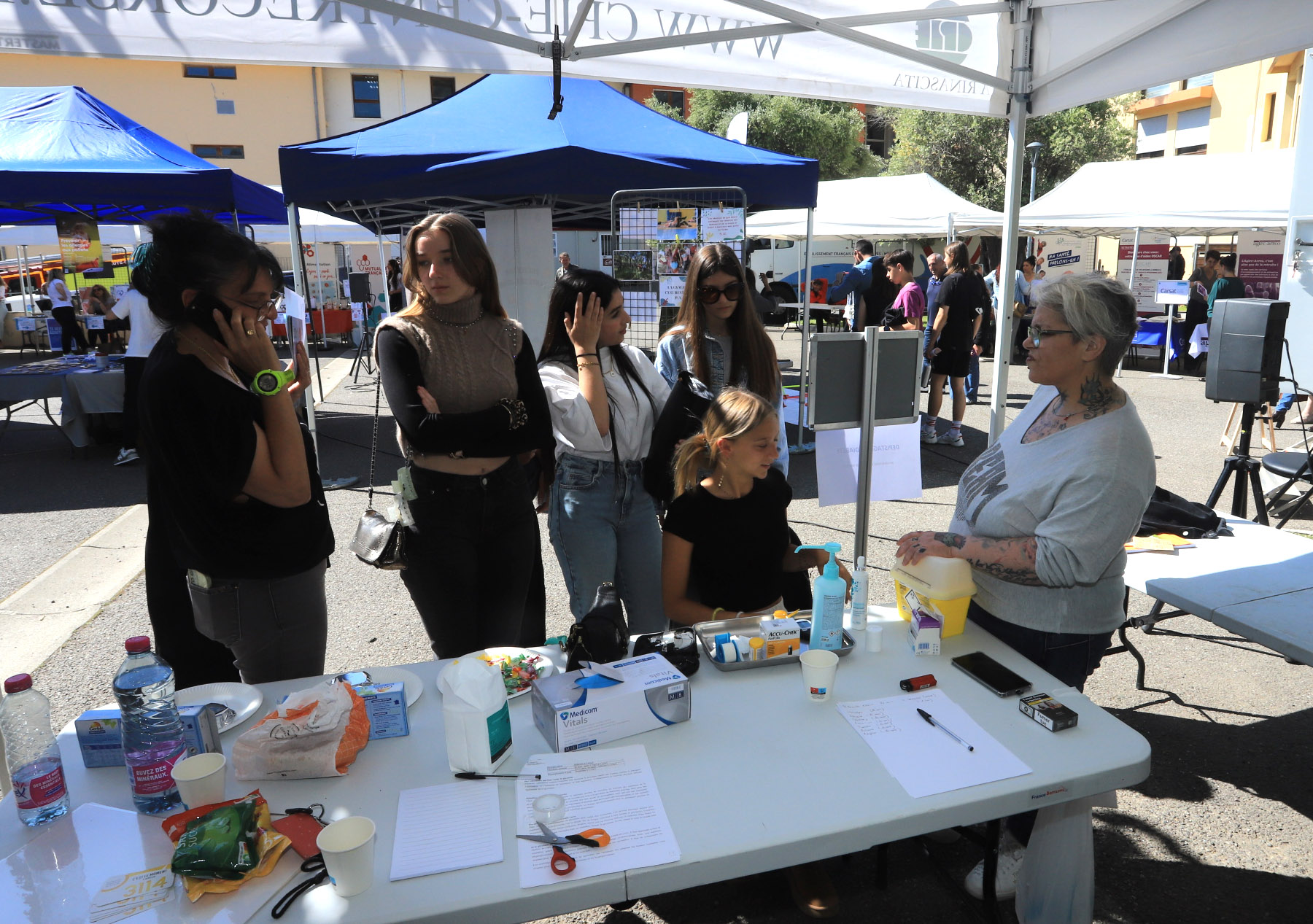 Hôpital de Corte : Le "Village Santé et Prévention" avec le professeur Fabrice Barlesi