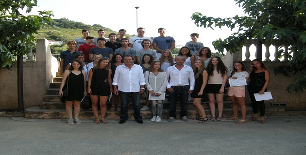 Les bacheliers de Bastelicaccia à l'honneur