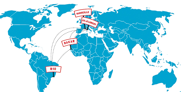 "Rues des Suds" : Les graffeurs dans les rues de Saint-Florent avant Rio, Marseille et Dakar