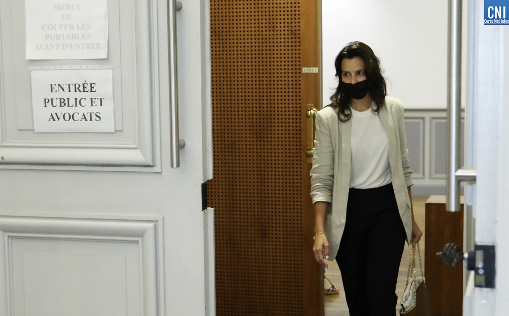 Valérie Bozzi au procès de 2022