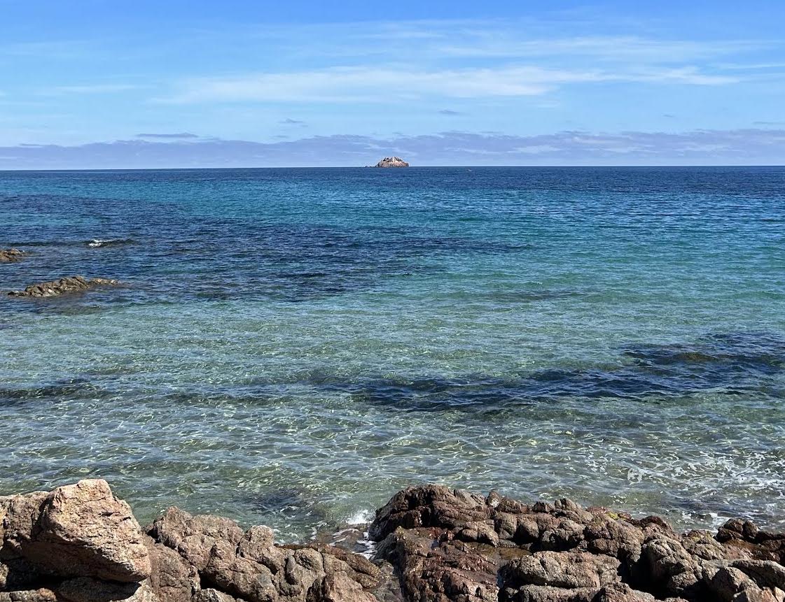 La photo du jour : Dans la baie de Pinarellu...