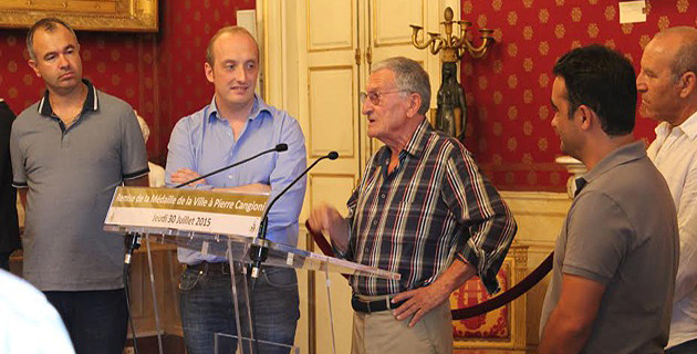 Il a reçu la médaille de la ville d’Ajaccio des mains de Laurent Marcangeli : Pierre Cangioni enfin honoré