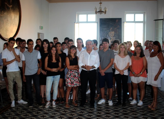 42 bacheliers honorés par la Ville de Calvi
