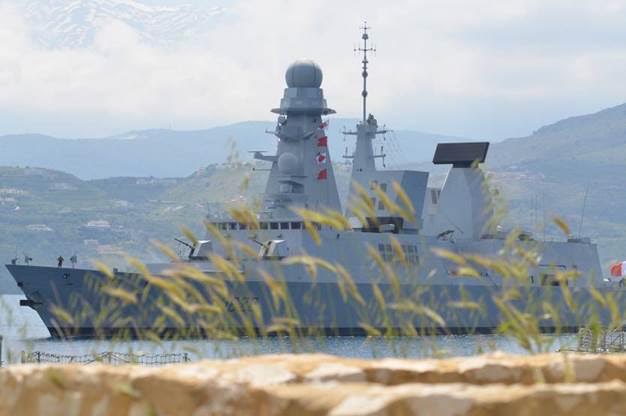 Bastia est la ville marraine du Forbin depuis juillet 2010. (Photo @Marine nationale)