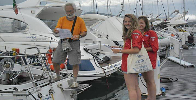 Les "gestes écologiques" de l'association "U Marinu"