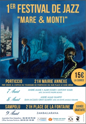 Premier festival de Jazz Mare & Monti Porticcio, Sampolo-Giovicacce 