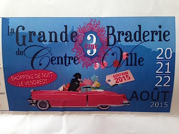 A Ajaccio du 20 au 23 août : La Grande Braderie du centre ville