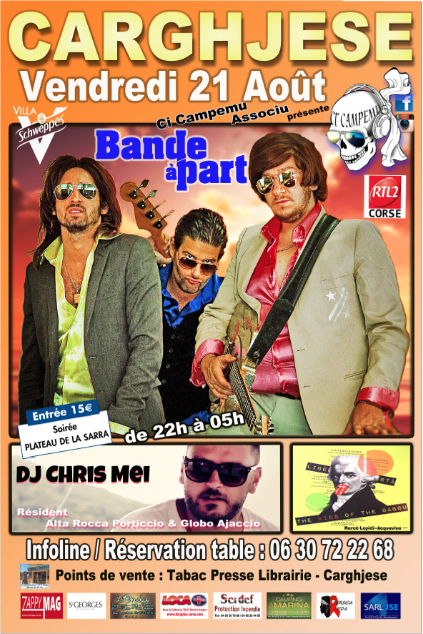 Le Plateau de La Sarra à Cargèse en fête