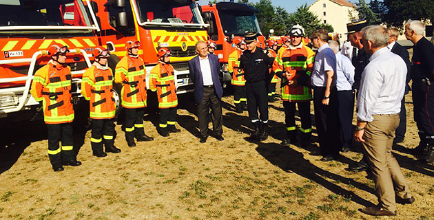 Corte : Le préfet à la rencontre des acteurs de la sécurité civile