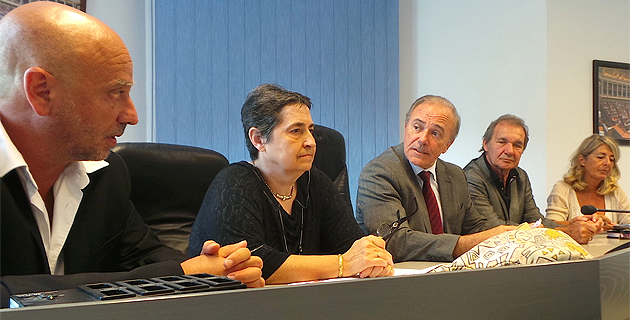 Alain Abad, Marie-Jeanne Polini, Sauveur Gandolfi-Scheit, François Bernardini, Claudie Mamberti