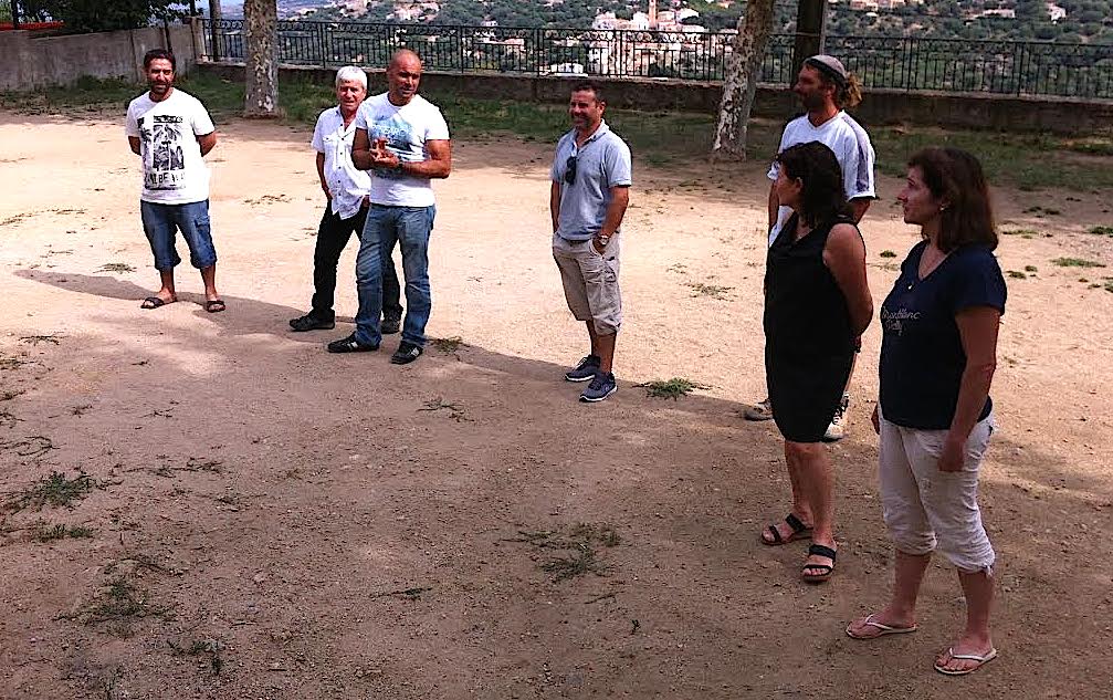 Huit maçons de Balagne se forment à la rénovation du bâti ancien