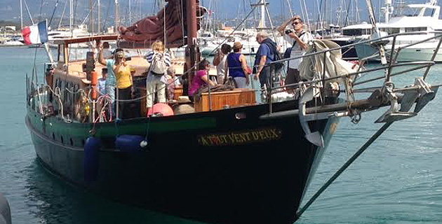 Promenade en mer pour les adhérents de l’ADMR de Corse-du-Sud :  Les voiles du cœur