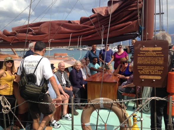 Promenade en mer pour les adhérents de l’ADMR de Corse-du-Sud :  Les voiles du cœur