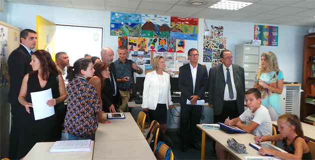 Michel Barat à Montesoro : "La réforme du collège n'aura aucun impact sur l'enseignement de la langue corse"