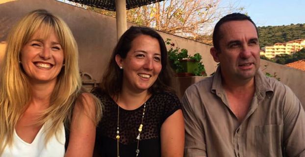 Les membres de l'opposition au Conseil municipal de Propriano : Carine Gariod Nicolai, Charlotte Cesari et Jean Pierre Morini.