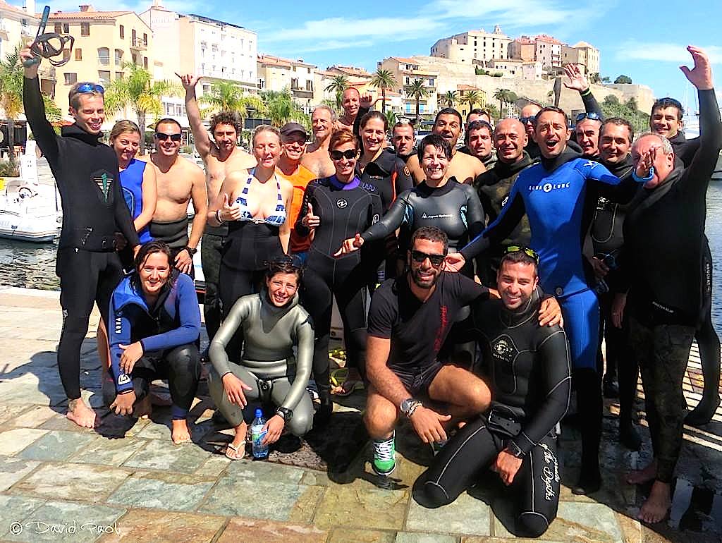 Apnée : Le quadruple champion du monde Pierre Frolla à Calvi