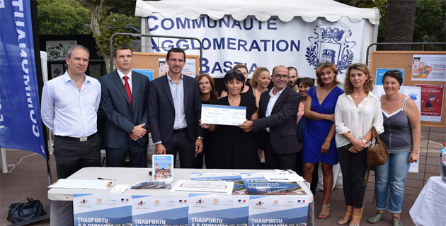 Journée de la mobilité à Bastia : Un chèque de 25 000€ à l'association Opra Leccia