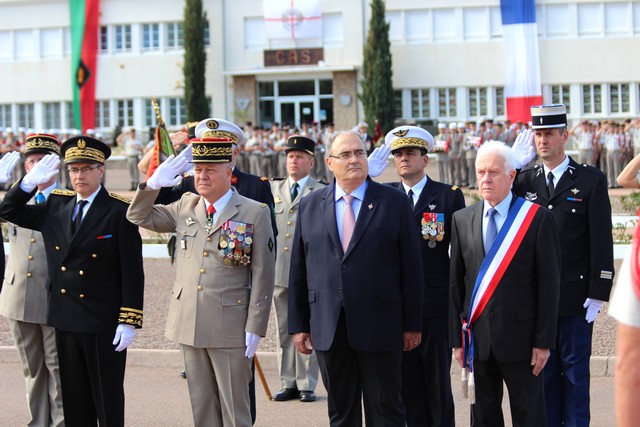 Le 2e REP de Calvi associe la BA 126 de Solenzara aux cérémonies de la Saint-Michel