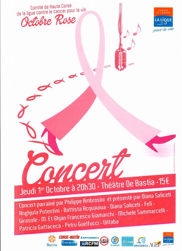 Octobre Rose : Les chanteurs corses se mobilisent à Bastia