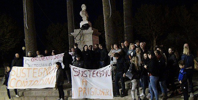 L'Ile-Rousse : Nouvelle manifestation de soutien à Paulu-Andria Contadini