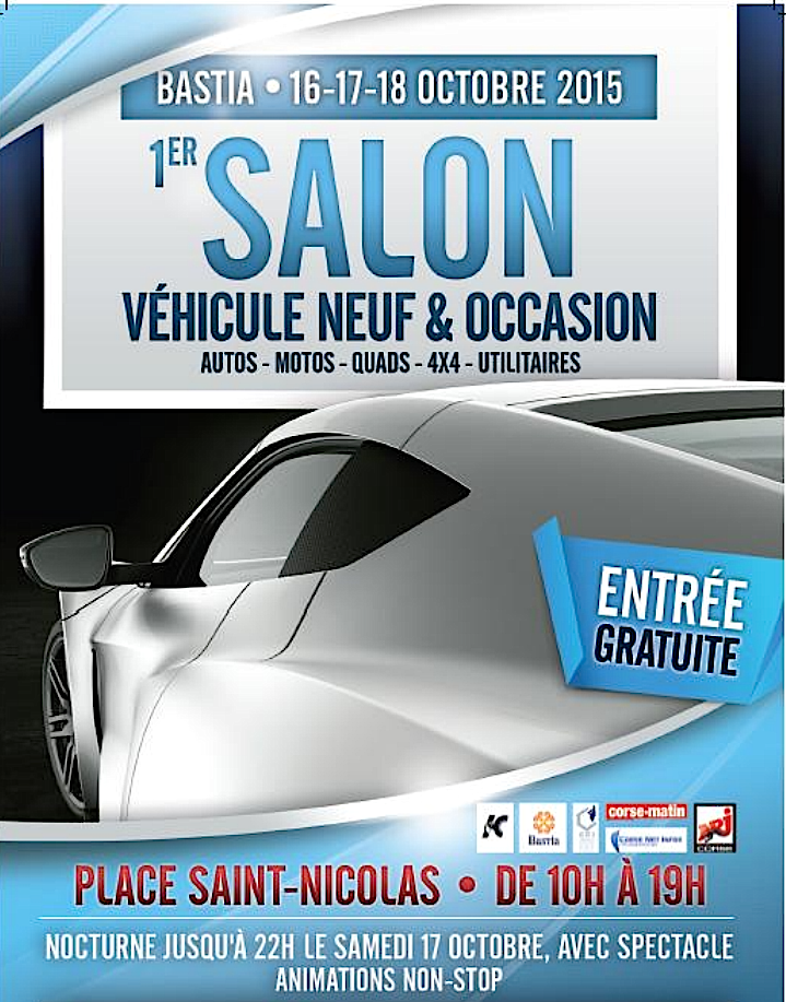 Bastia : L'auto et la moto vont faire Salon pendant trois jours sur la place Saint-Nicolas