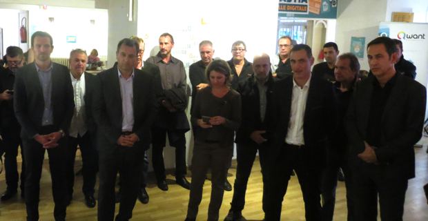 Les élus de la mairie de Bastia et de la CAB.