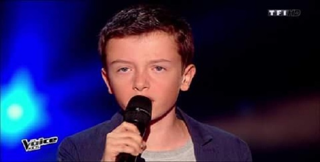 Lisandru Vivoni fin prêt pour "les battles" de ""The Voice Kids" vendredi