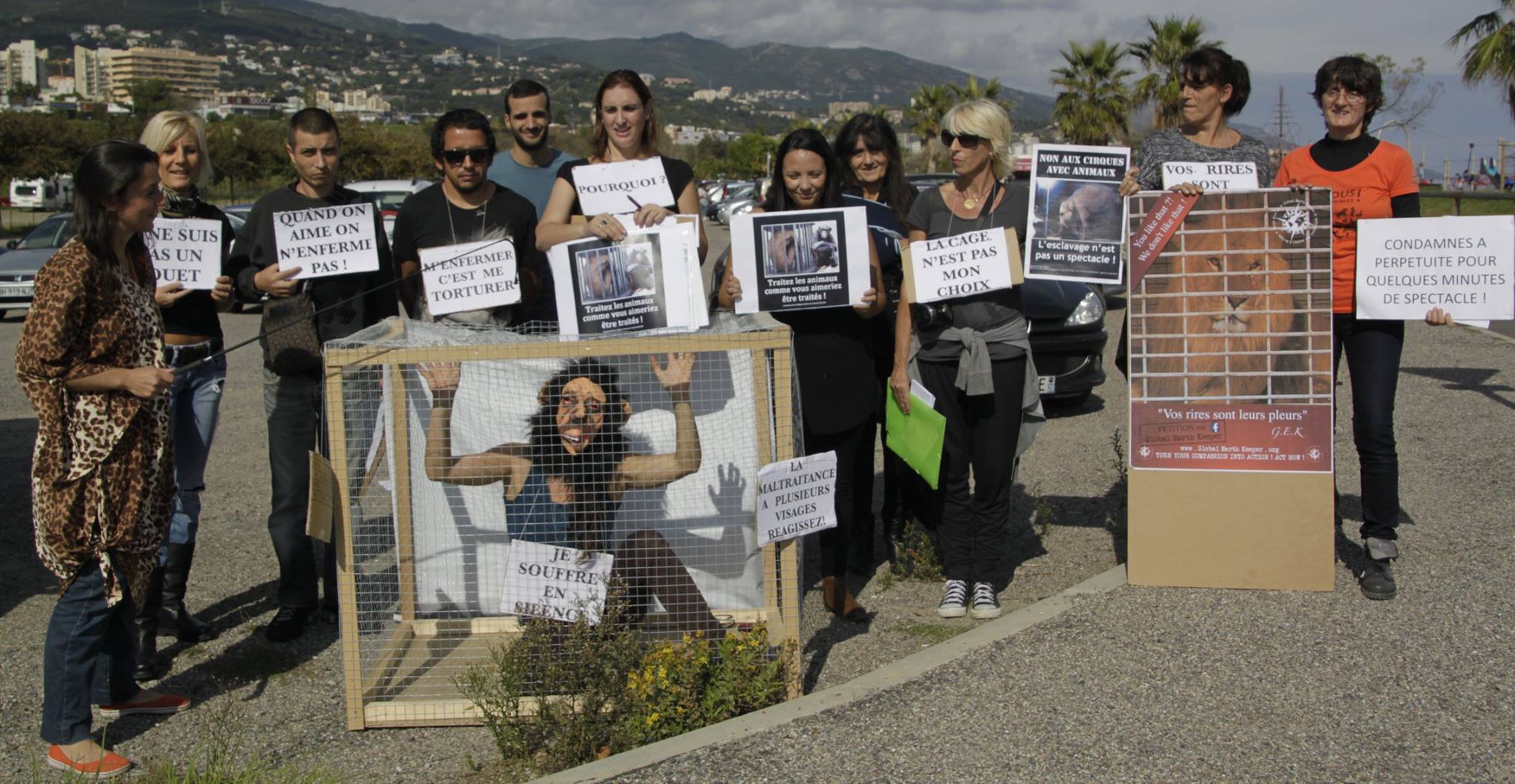 Global Earth Keeper : "La Corse dit non aux cirques avec animaux"
