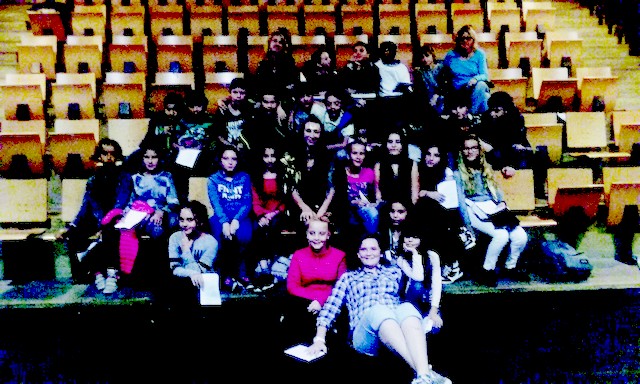 Elèves du primaire et collègiens à la rencontre de CIGURI à Pigna