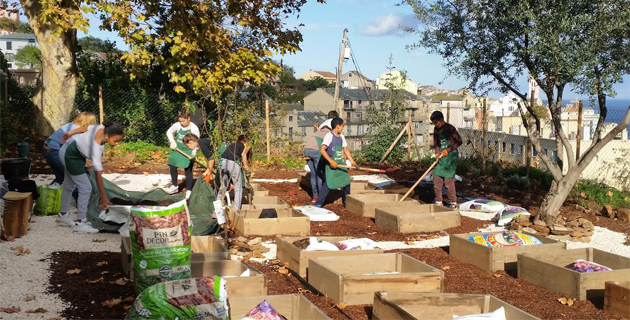 Bastia : Un jardin pédagogique au collège de Saint-Joseph