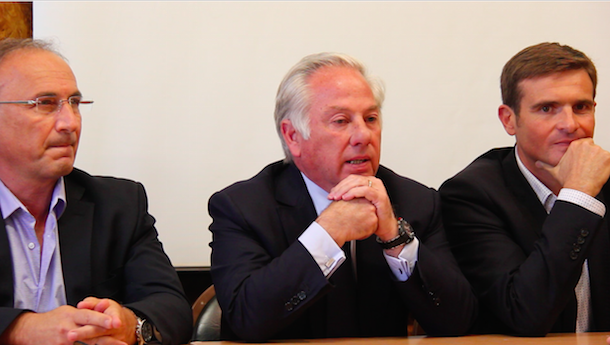 Jean-Marc Serra, Camille de Rocca Serra et Jean-Martin Mondoloni