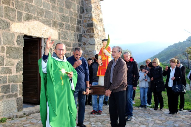 Le culte de San Cesariu célébré à Cateri