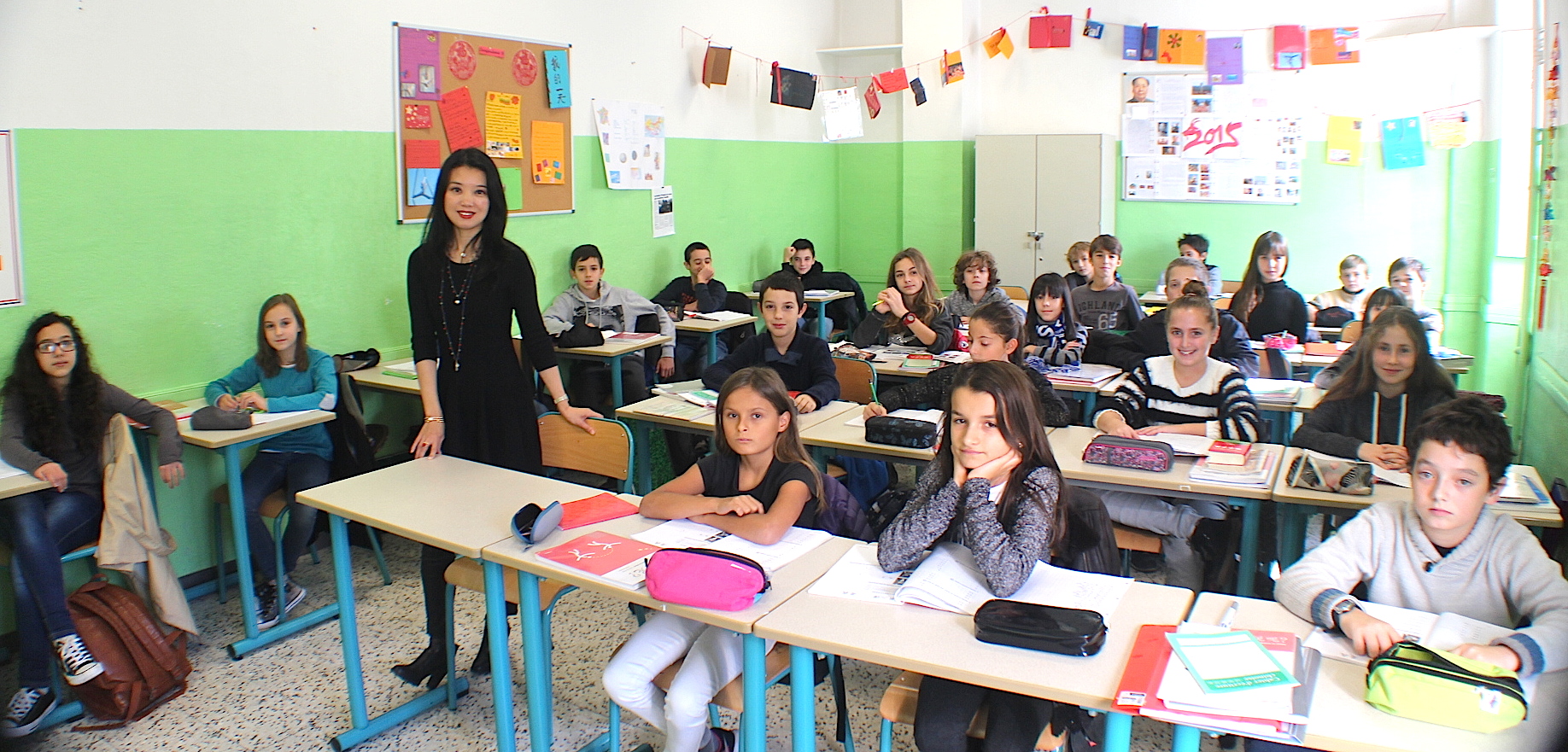 Xin Guo-Devichi, seule enseignante de la langue chinoise en Corse