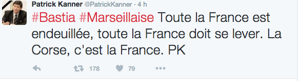 Marseillaise à Furiani : Tags sur les murs de la mairie de Bastia et polémique…