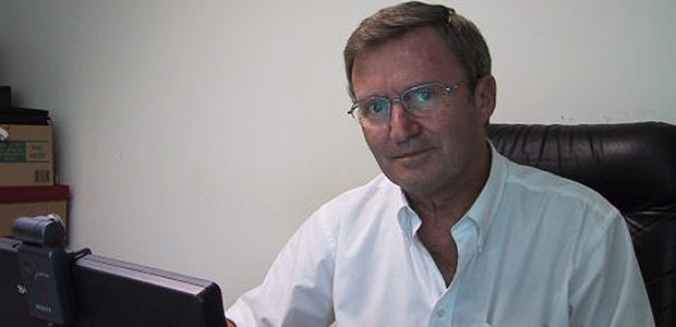 Vincent Carlotti, leader de la Gauche autonomiste et soutien d'Emmanuelle De Gentili aux élections territoriales.