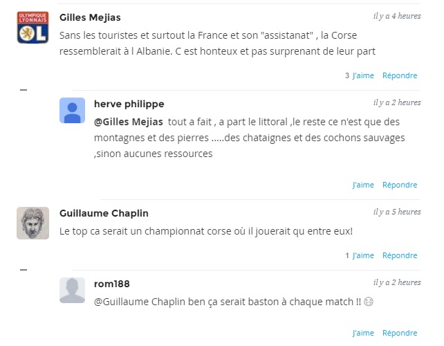 Marseillaise à Furiani : Déferlement de haine sur internet envers "les Corses"