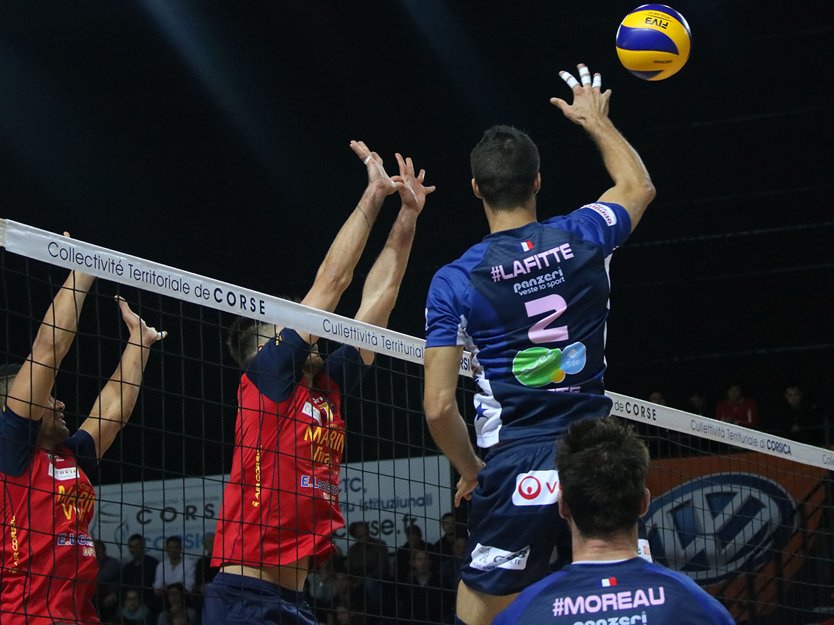 Lafitte et Moreau ont donné du fil à retordre aux Ajacciens.