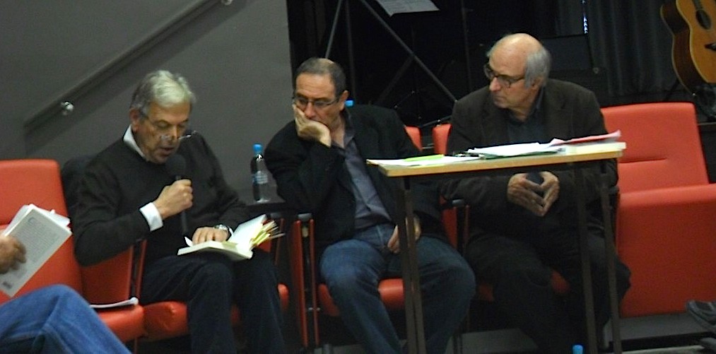De gauche à droite : Francis Beretti, Alain Di Meglio, Jean-Pierre Castellani