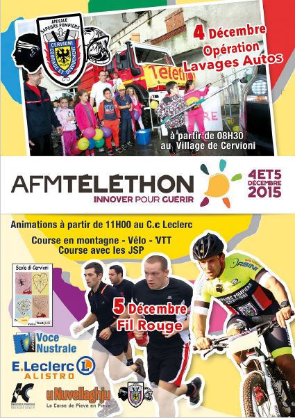 Les Sapeurs-Pompiers de Cervioni s’engagent à fond pour le Téléthon !