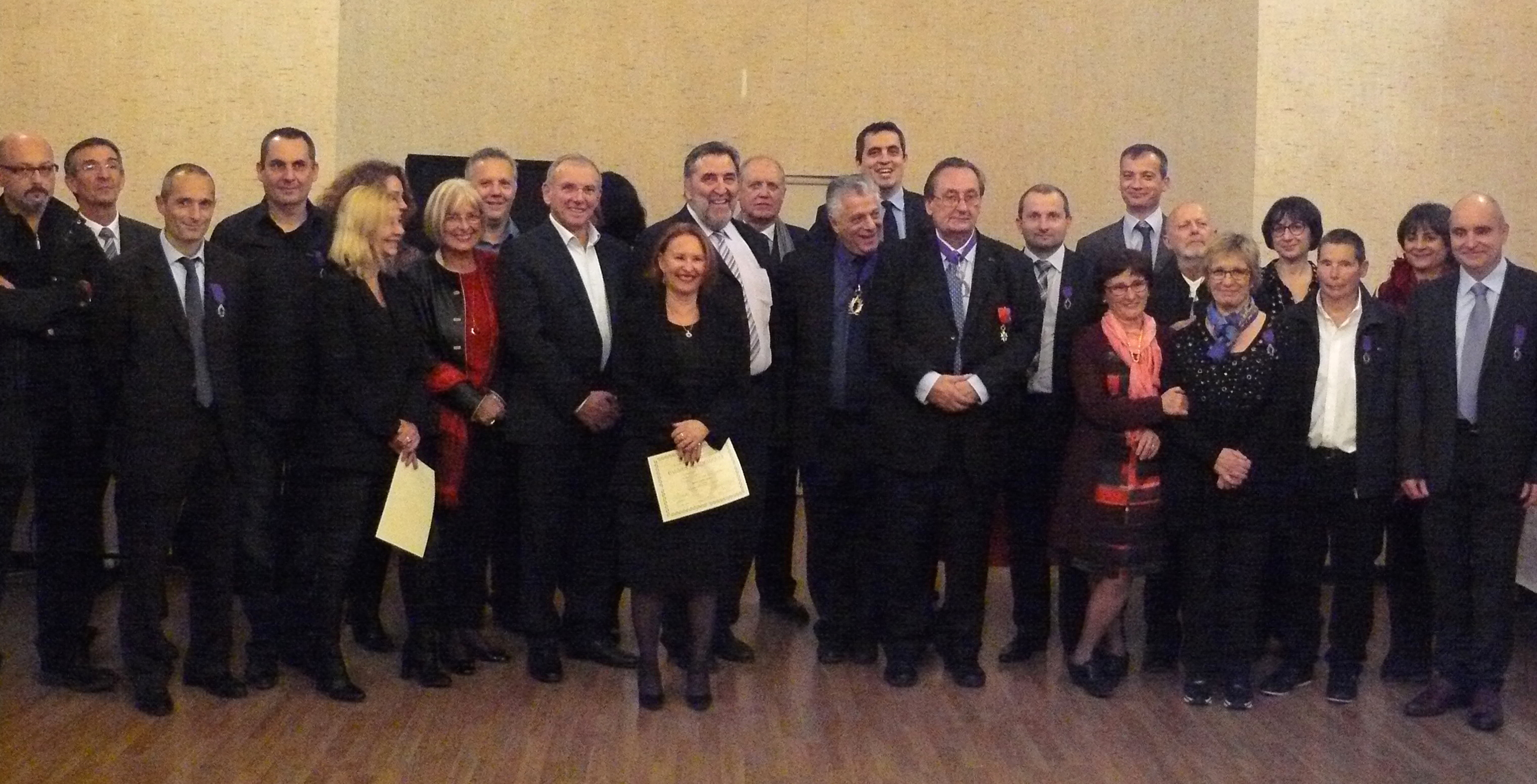 Ajaccio : Remise des Palmes Académiques au Rectorat de Corse