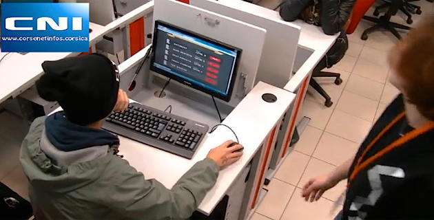 Opération numérique à l’Ecole de la 2ème Chance de Bastia