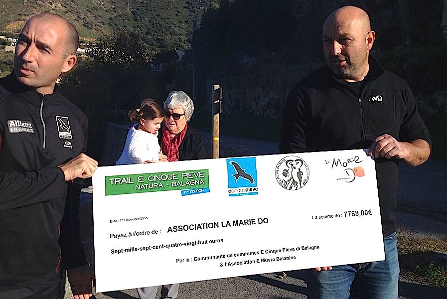 Belgodère : Un chèque de 7 800€ pour la Marie Do