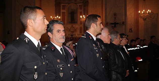 Les pompiers de Calvi ont fêté Sainte Barbe dans  la dignité et la sobriété