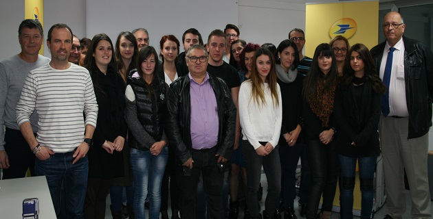 Ajaccio : 17 apprentis facteurs accueillis à la poste de Corse 